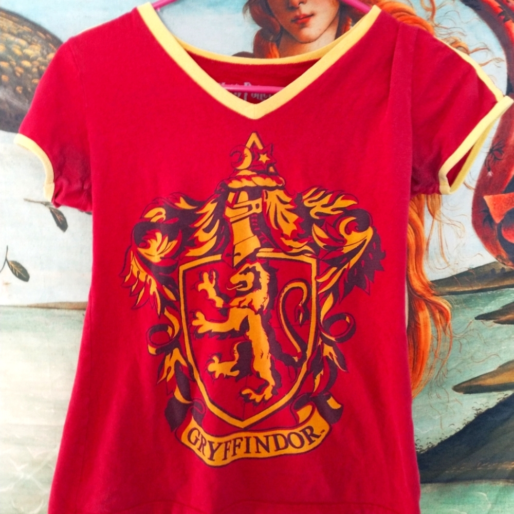 HARRY POTTER GRYFFINDOR SHIRT
